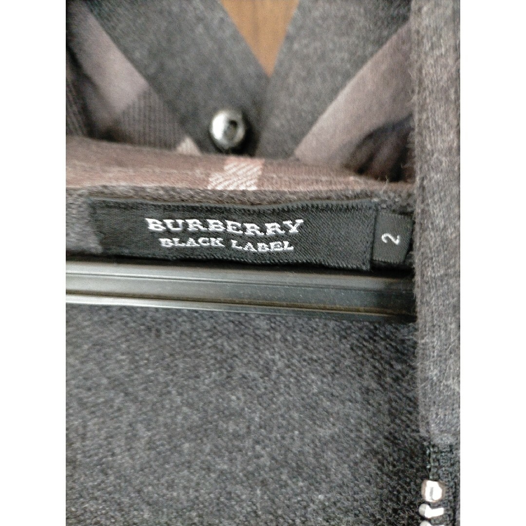 BURBERRY(バーバリー)のBURBERRY　BLACK LABEL　パーカー　ファー付き メンズのトップス(パーカー)の商品写真