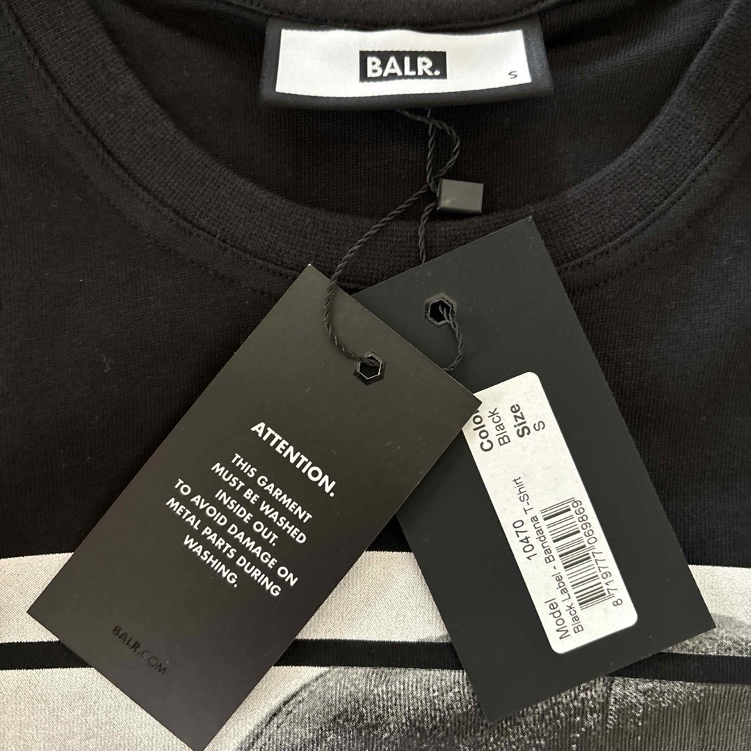 BALR. ボーラー ブラックレーベル バンダナ tシャツ メンズのトップス(Tシャツ/カットソー(半袖/袖なし))の商品写真