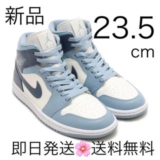 ナイキ(NIKE)の国内正規品 23.5cm ナイキ WMNS エアジョーダン1 MID AJ1(スニーカー)