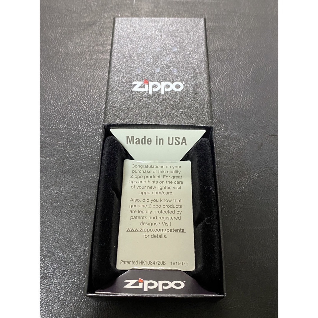 zippo ロイヤルストレートフラッシュ 前面加工 希少モデル 2017年製 メンズのメンズ その他(その他)の商品写真