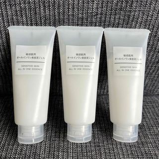 ムジルシリョウヒン(MUJI (無印良品))の無印良品 敏感肌用オールインワン美容液ジェル 100g 3本セット 未使用(その他)