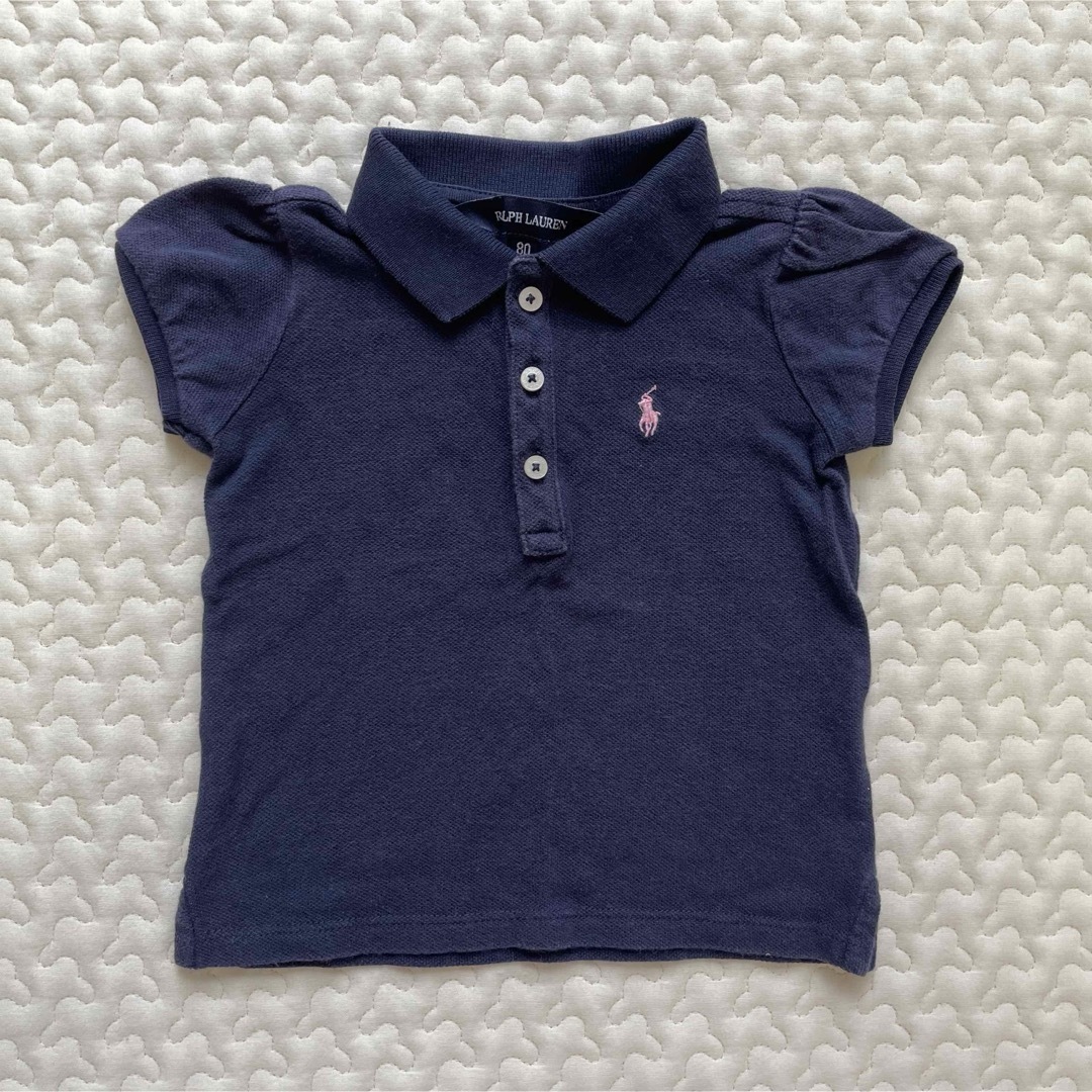 POLO RALPH LAUREN(ポロラルフローレン)の【RALPH LAUREN】ポロシャツ 80サイズ キッズ/ベビー/マタニティのベビー服(~85cm)(シャツ/カットソー)の商品写真