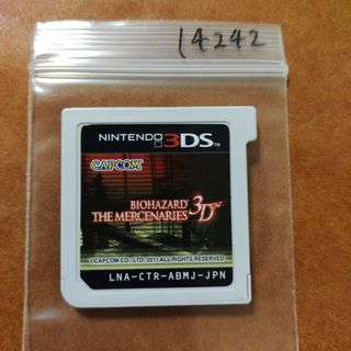 ニンテンドー3DS(ニンテンドー3DS)のバイオハザード ザ・マーセナリーズ 3D(携帯用ゲームソフト)