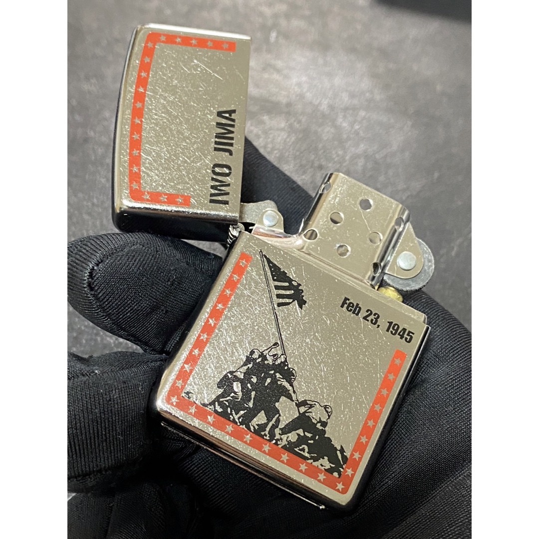 zippo 硫黄島 シルバーダスト 特殊加工 希少モデル 2018年製 メンズのメンズ その他(その他)の商品写真