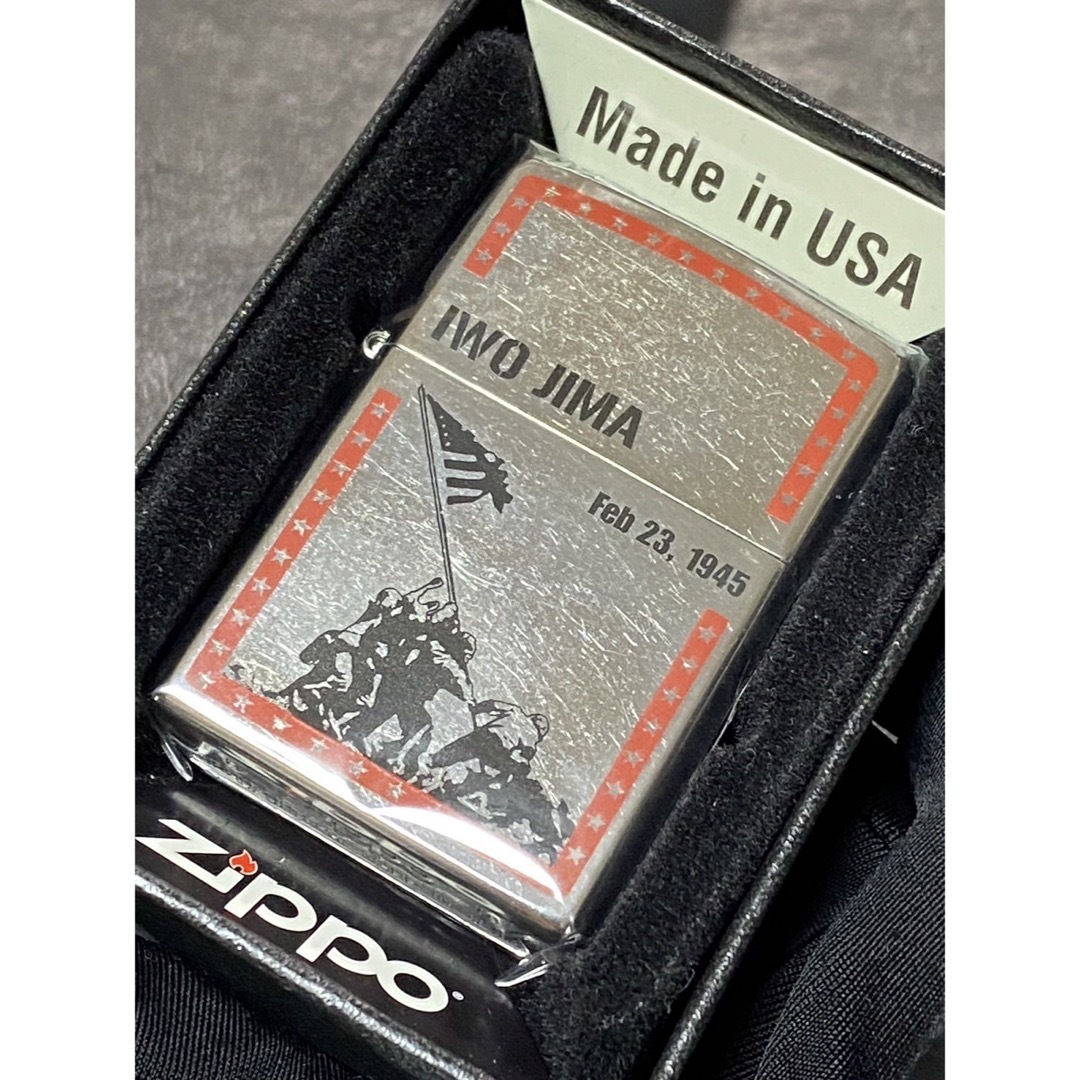 zippo 硫黄島 シルバーダスト 特殊加工 希少モデル 2018年製 メンズのメンズ その他(その他)の商品写真