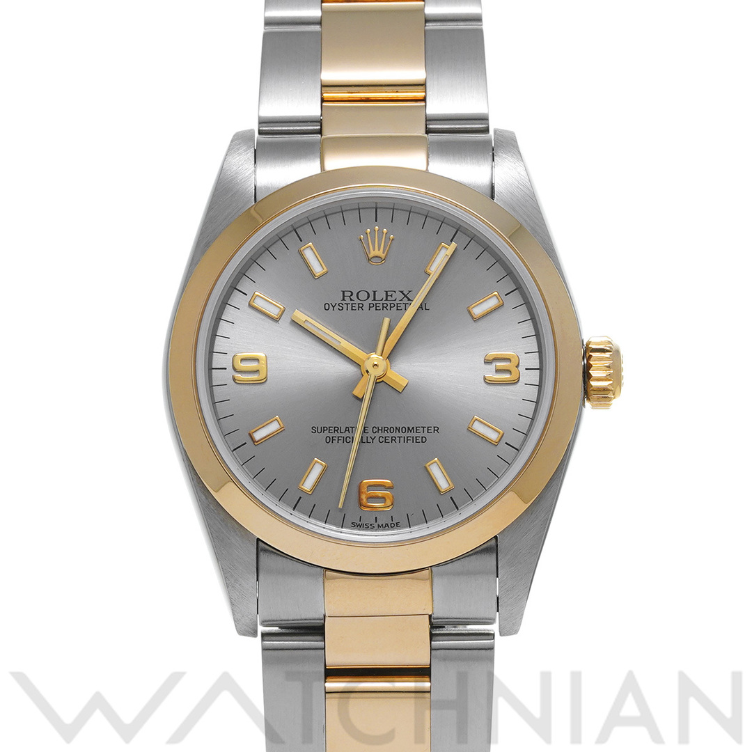 ROLEX(ロレックス)の中古 ロレックス ROLEX 77483 A番(1999年頃製造) グレー ユニセックス 腕時計 レディースのファッション小物(腕時計)の商品写真