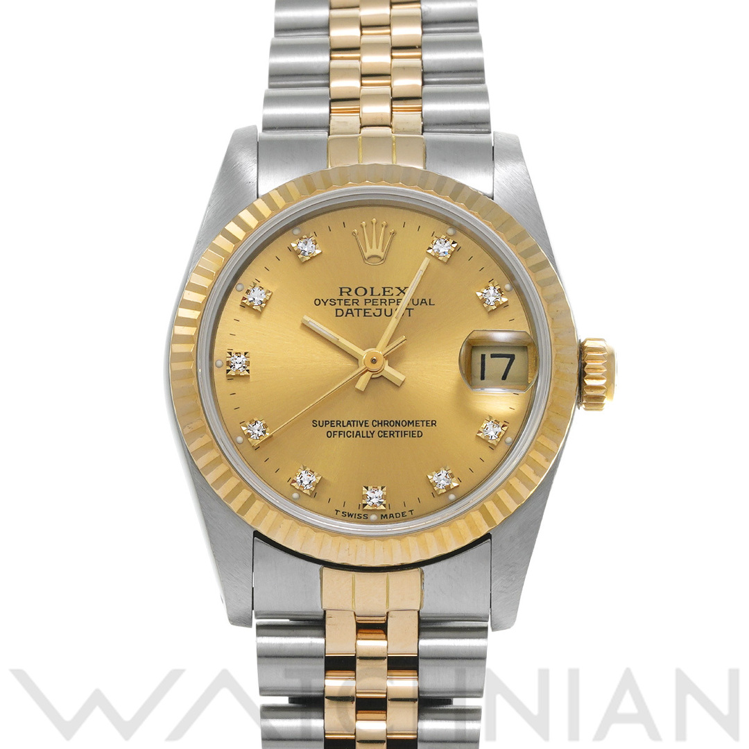 ROLEX(ロレックス)の中古 ロレックス ROLEX 68273G R番(1988年頃製造) シャンパン /ダイヤモンド ユニセックス 腕時計 レディースのファッション小物(腕時計)の商品写真