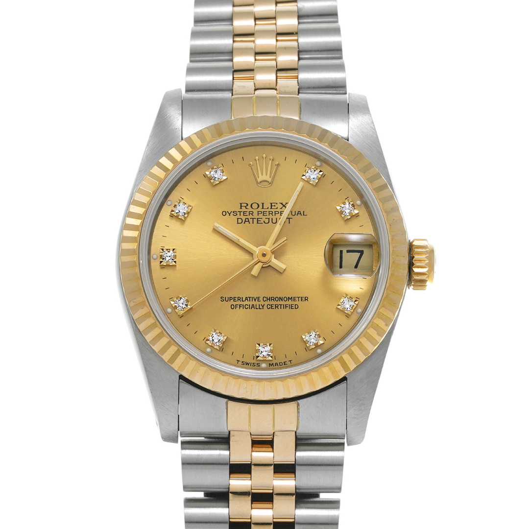 ROLEX(ロレックス)の中古 ロレックス ROLEX 68273G R番(1988年頃製造) シャンパン /ダイヤモンド ユニセックス 腕時計 レディースのファッション小物(腕時計)の商品写真