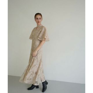 Acka all sheer flower dress(ロングワンピース/マキシワンピース)