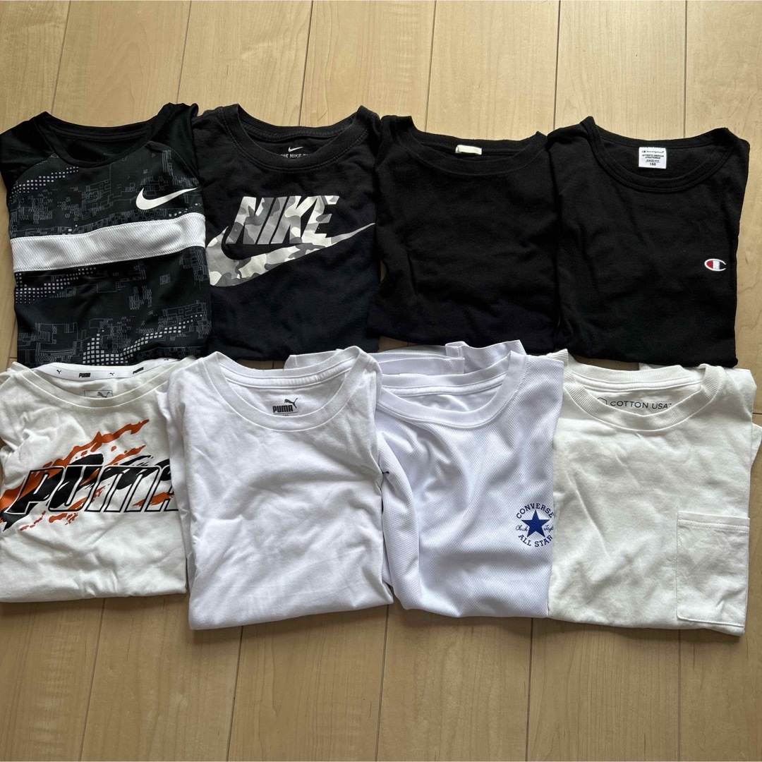 NIKE(ナイキ)の男の子半袖Tシャツ8枚　150cm キッズ/ベビー/マタニティのキッズ服男の子用(90cm~)(Tシャツ/カットソー)の商品写真