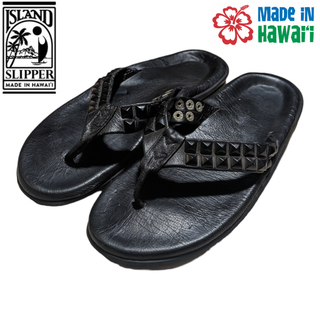 アイランドスリッパ(ISLAND SLIPPER)のIsland slipper X SOPHNET ブラック スタッズ サンダル(サンダル)