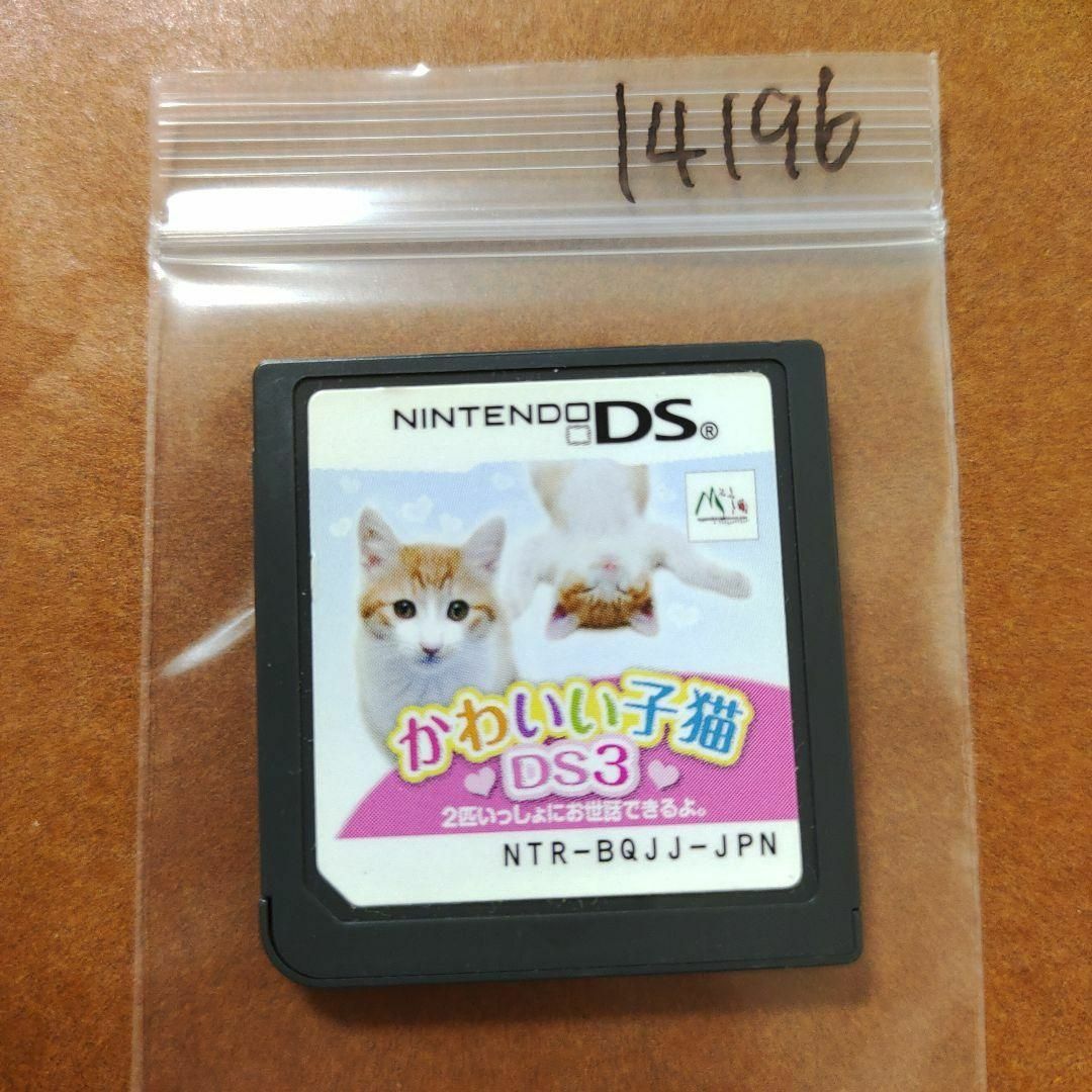 ニンテンドーDS(ニンテンドーDS)のかわいい子猫DS3 エンタメ/ホビーのゲームソフト/ゲーム機本体(携帯用ゲームソフト)の商品写真