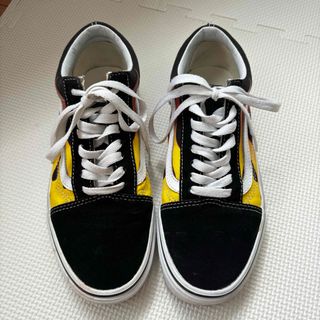 エラ(ERA（VANS）)の美品 VANS OLD SKOOL バンズ オールドスクール フレイム 24.5(スニーカー)