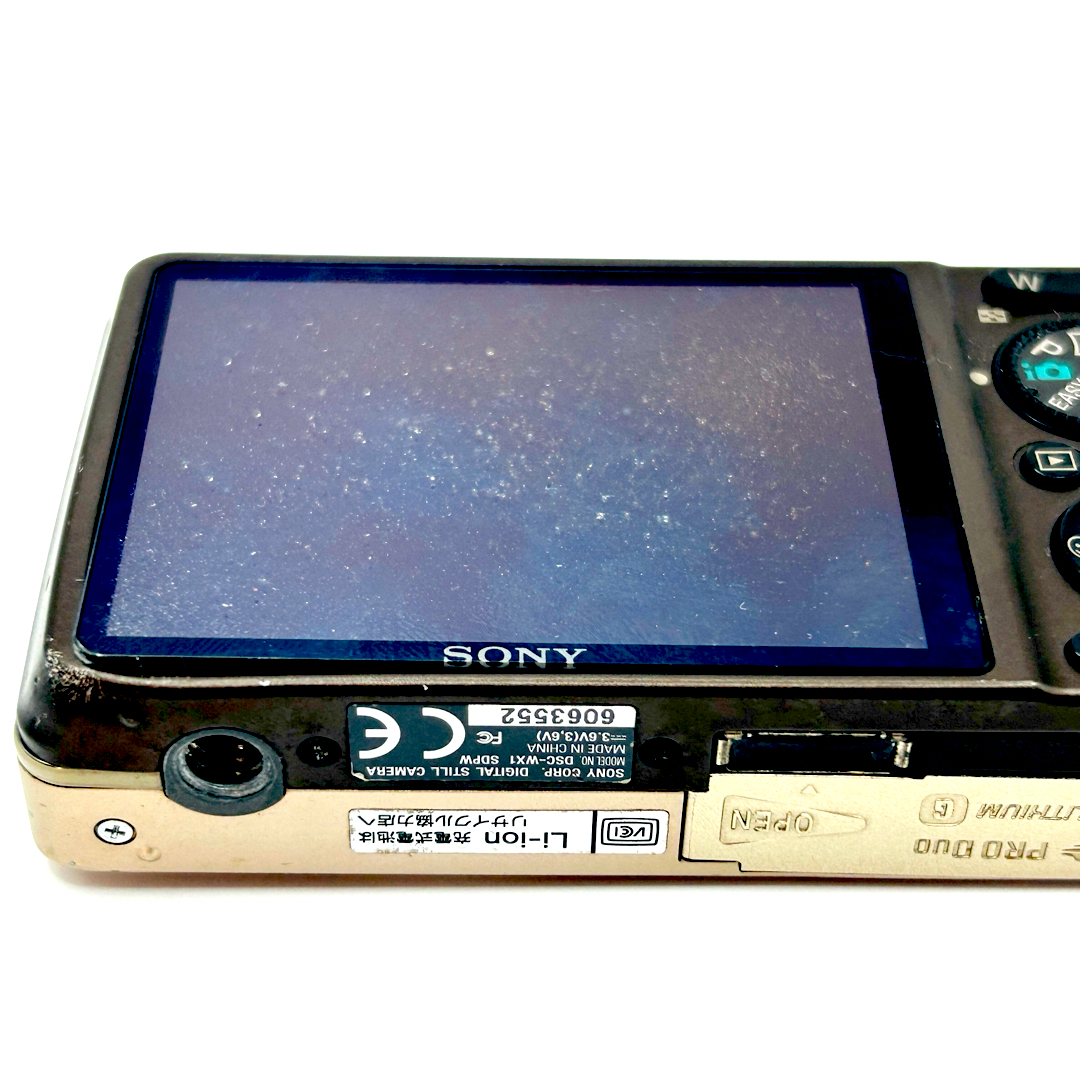 SONY(ソニー)のSONY Cyber−Shot WX DSC-WX1(N) デジカメ スマホ/家電/カメラのカメラ(コンパクトデジタルカメラ)の商品写真