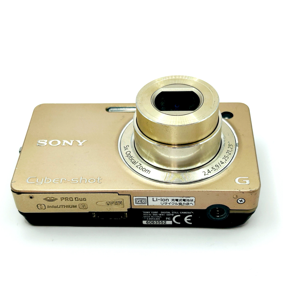 SONY(ソニー)のSONY Cyber−Shot WX DSC-WX1(N) デジカメ スマホ/家電/カメラのカメラ(コンパクトデジタルカメラ)の商品写真