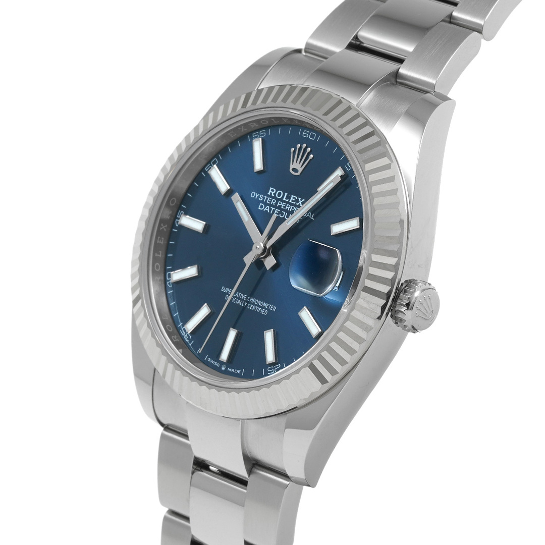 ROLEX(ロレックス)の中古 ロレックス ROLEX 126334 ランダムシリアル ブライトブルー メンズ 腕時計 メンズの時計(腕時計(アナログ))の商品写真