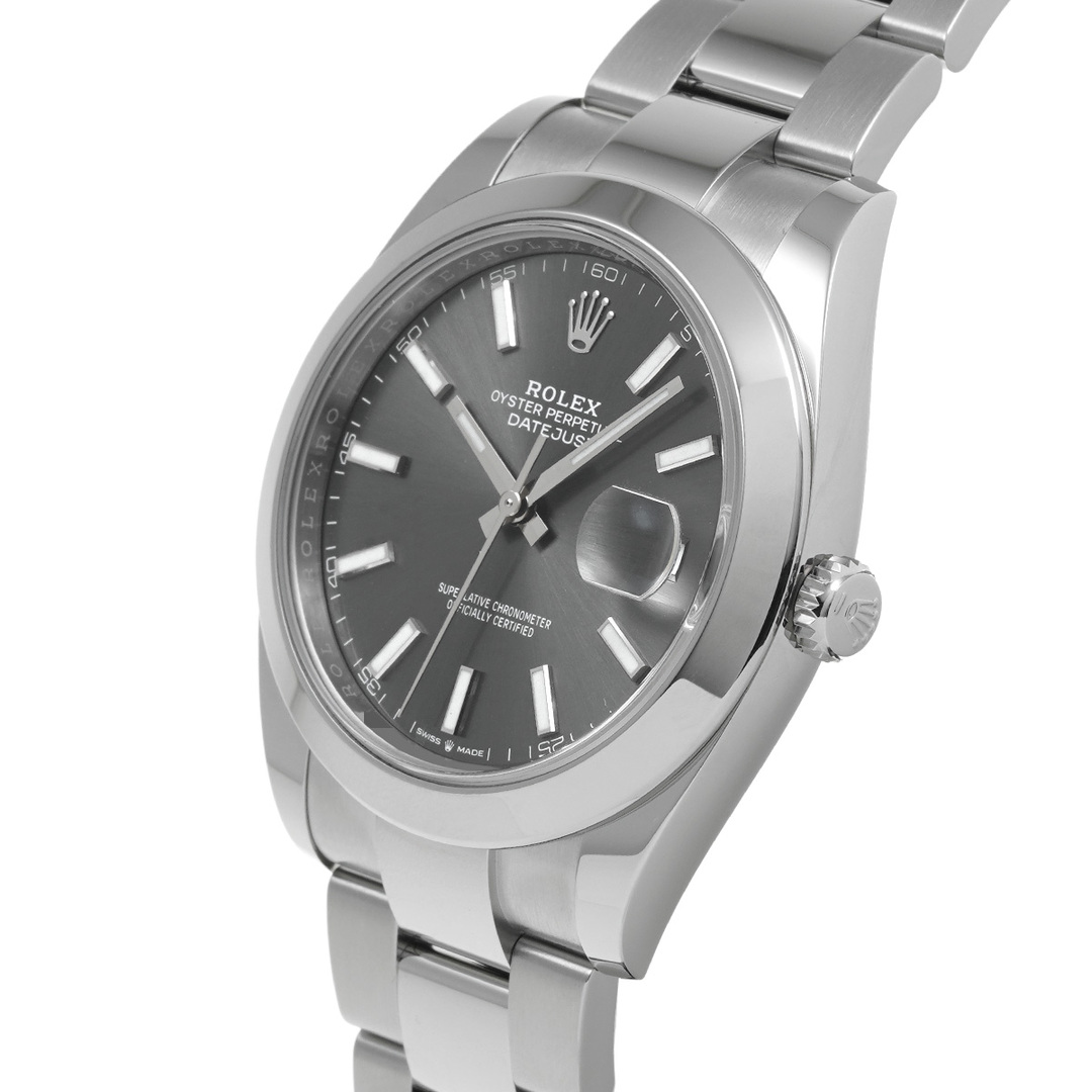 ROLEX(ロレックス)の中古 ロレックス ROLEX 126300 ランダムシリアル スレート メンズ 腕時計 メンズの時計(腕時計(アナログ))の商品写真
