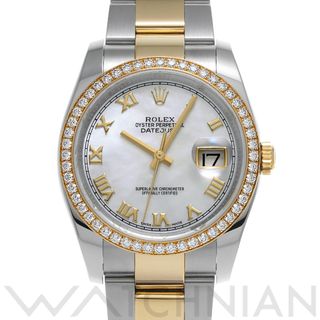 ロレックス(ROLEX)の中古 ロレックス ROLEX 116243NR ランダムシリアル ホワイトシェル メンズ 腕時計(腕時計(アナログ))