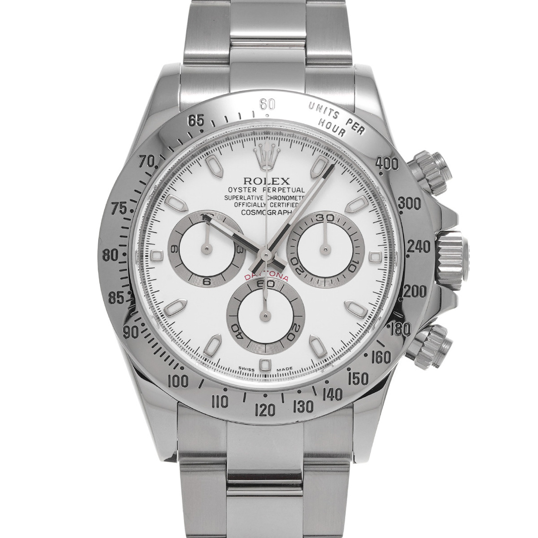 ROLEX(ロレックス)の中古 ロレックス ROLEX 116520 G番(2010年頃製造) ホワイト メンズ 腕時計 メンズの時計(腕時計(アナログ))の商品写真