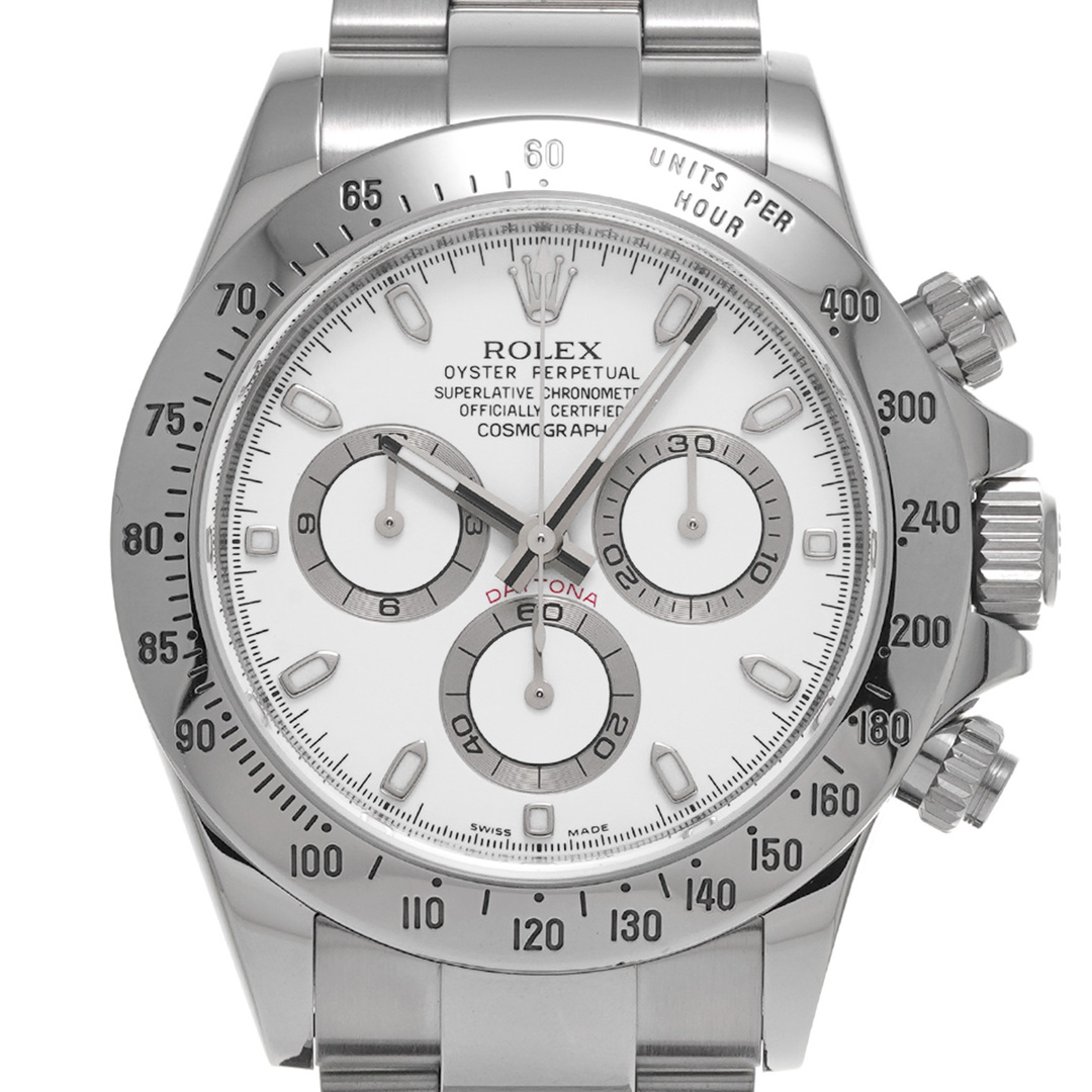 ROLEX(ロレックス)の中古 ロレックス ROLEX 116520 G番(2010年頃製造) ホワイト メンズ 腕時計 メンズの時計(腕時計(アナログ))の商品写真