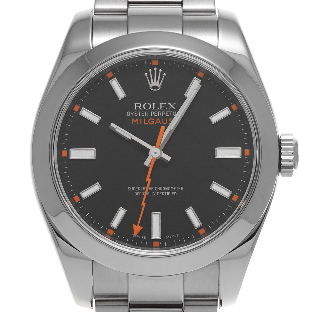 ROLEX(ロレックス)の中古 ロレックス ROLEX 116400 M番(2007年頃製造) ブラック メンズ 腕時計 メンズの時計(腕時計(アナログ))の商品写真