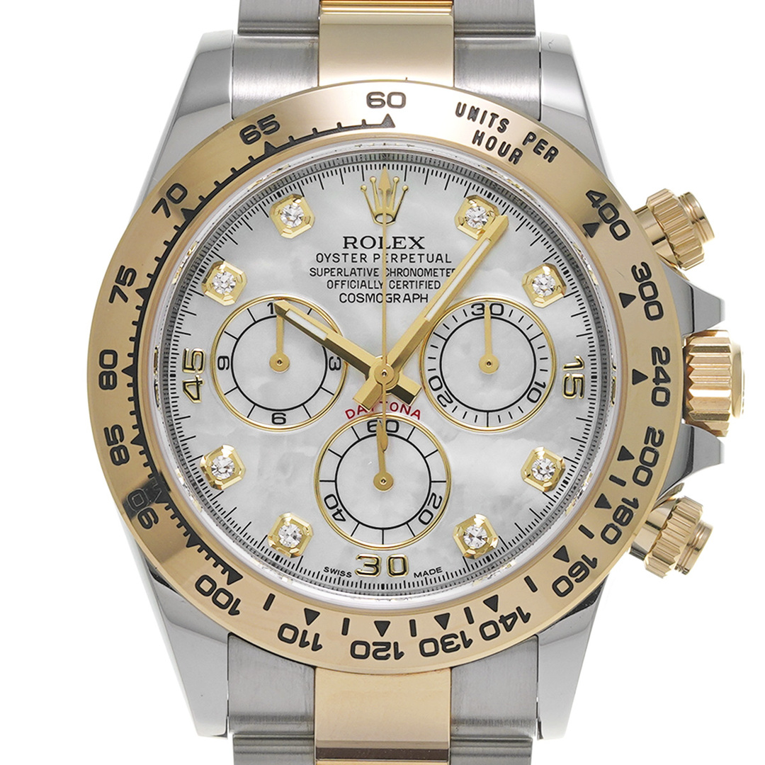 ROLEX(ロレックス)の中古 ロレックス ROLEX 116503NG ランダムシリアル ホワイトシェル /ダイヤモンド メンズ 腕時計 メンズの時計(腕時計(アナログ))の商品写真