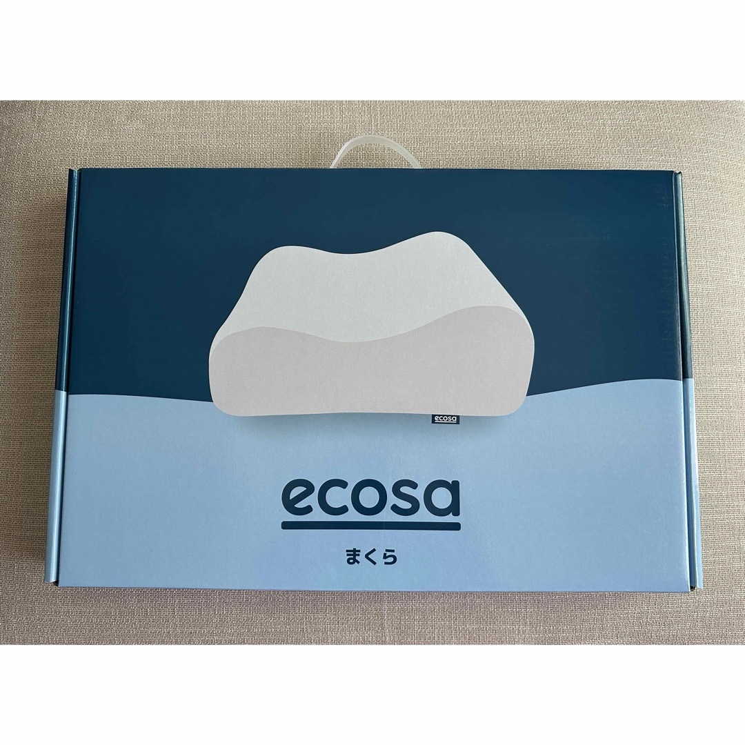 【新品未使用】ECOSA エコサ まくら 睡眠 インテリア/住まい/日用品の寝具(枕)の商品写真