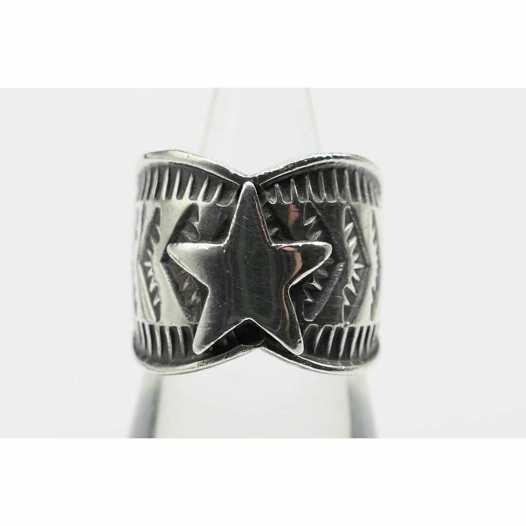 美品　14号　ナバホ　サンシャインリーブス　スター　リング　指輪 メンズのアクセサリー(リング(指輪))の商品写真