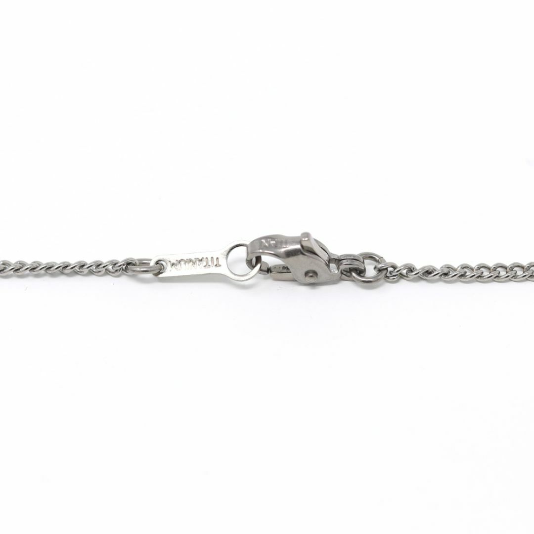 国産純チタン製 喜平チェーンネックレス(幅1.8mm) ※長さ自由 レディースのアクセサリー(ネックレス)の商品写真