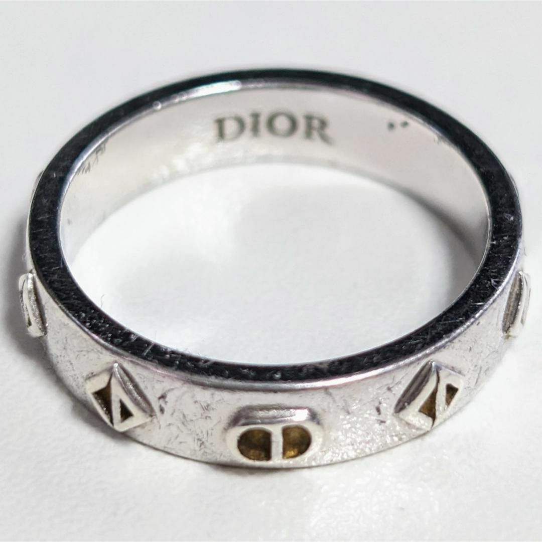 Christian Dior(クリスチャンディオール)の17号 Dior リング CD Diamond Silver925 Sサイズ メンズのアクセサリー(リング(指輪))の商品写真