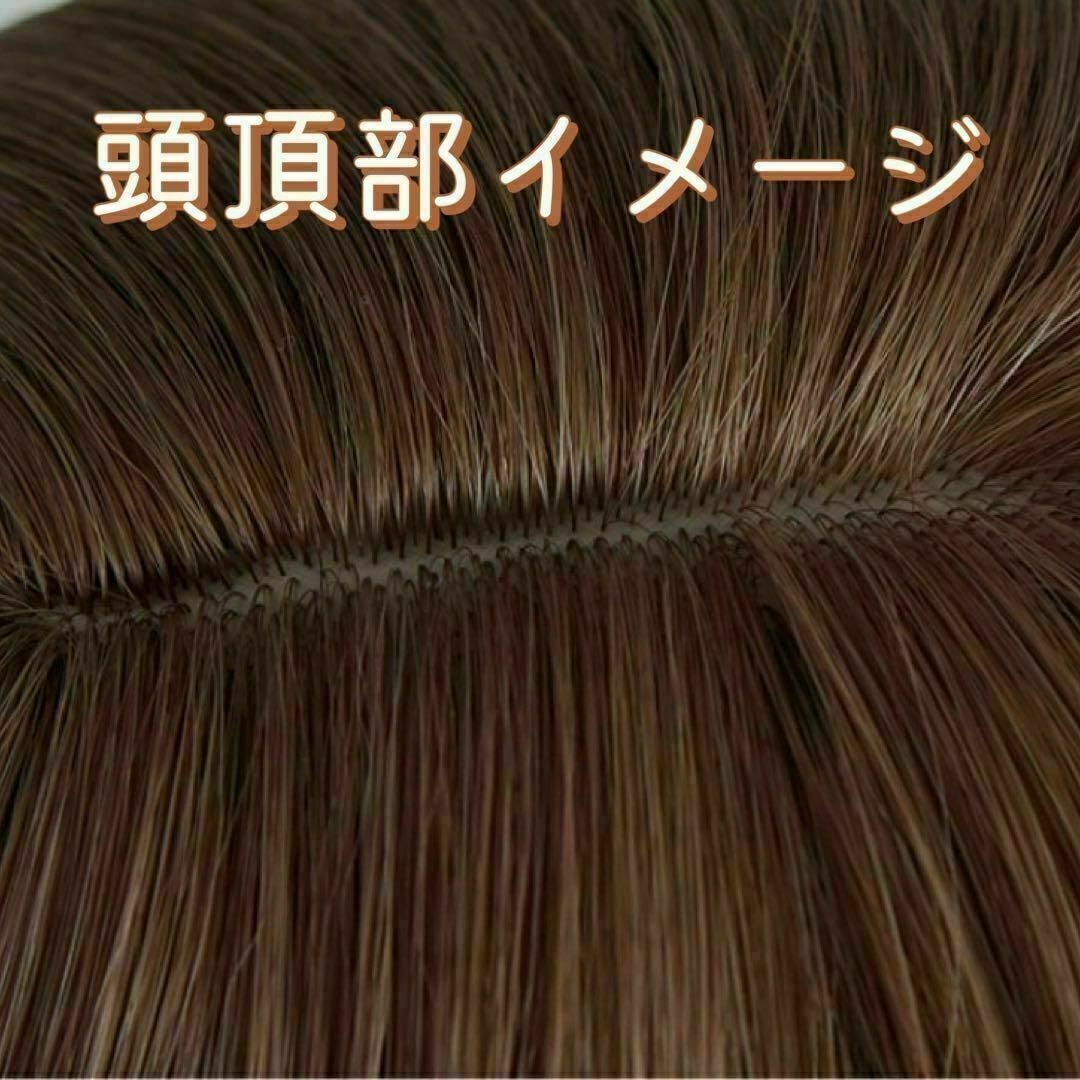 ロングウェーブ　フルウィッグ　逆インナーカラー　金髪×ブラック　コスプレ レディースのウィッグ/エクステ(ロングカール)の商品写真