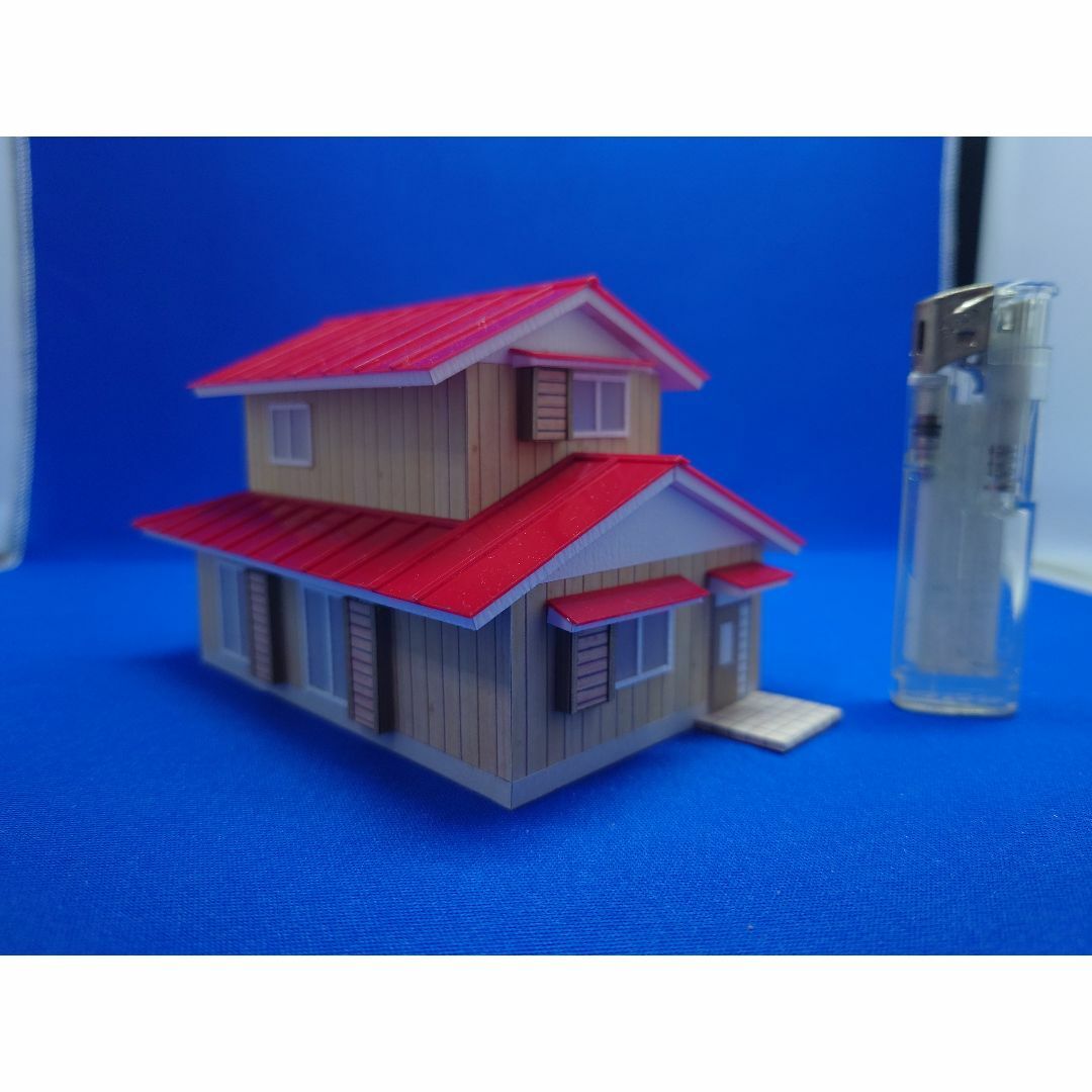 □オリジナル建築模型02□スケール1/87 HOゲージ ジ 鉄道模型　ドラえもん エンタメ/ホビーのおもちゃ/ぬいぐるみ(鉄道模型)の商品写真