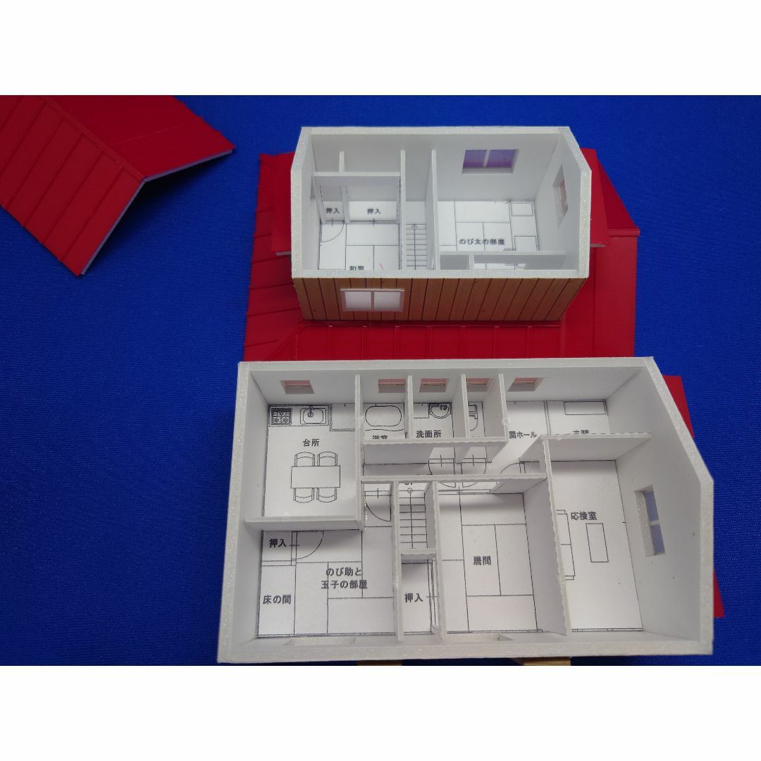 □オリジナル建築模型02□スケール1/87 HOゲージ ジ 鉄道模型　ドラえもん エンタメ/ホビーのおもちゃ/ぬいぐるみ(鉄道模型)の商品写真