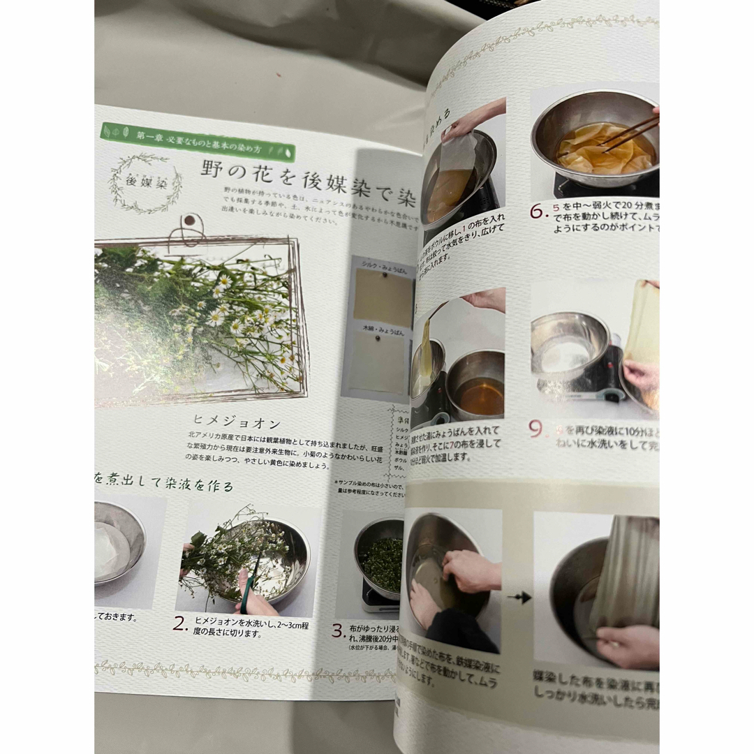 キッチンでできる草木染めレッスン帖 エンタメ/ホビーの本(趣味/スポーツ/実用)の商品写真