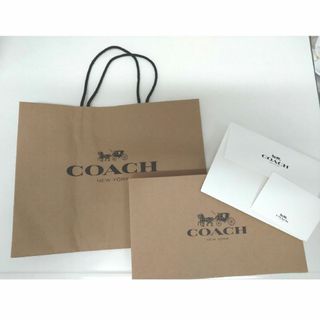 コーチ(COACH)の【COACH】紙袋、箱(ショップ袋)