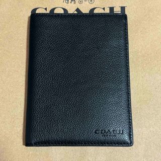 COACH - COACH パスポートケース ブラック