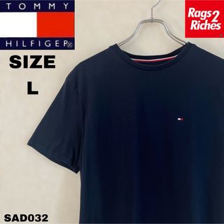 TOMMY HILFIGER - トミーヒルフィガー ワンポイント ロゴ刺繍Tシャツ TOMMY HILFIGER