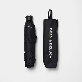 【新品】ディーンアンドデルーカ　折りたたみ傘（晴雨兼用）ブラック