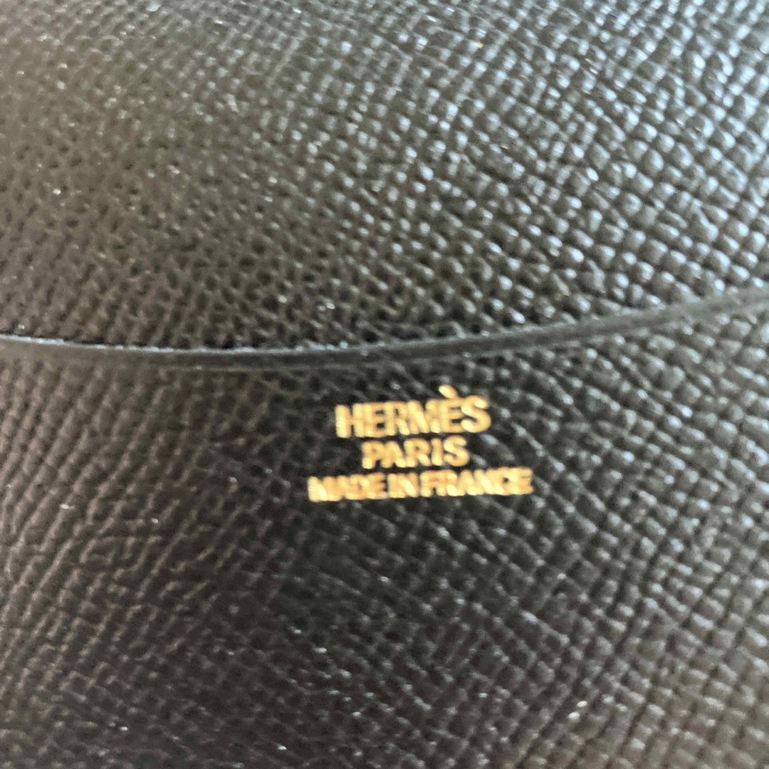 Hermes(エルメス)の エルメス アジェンダ GM ヴォーエプソン 手帳カバー レザー 黒 レディースのファッション小物(名刺入れ/定期入れ)の商品写真