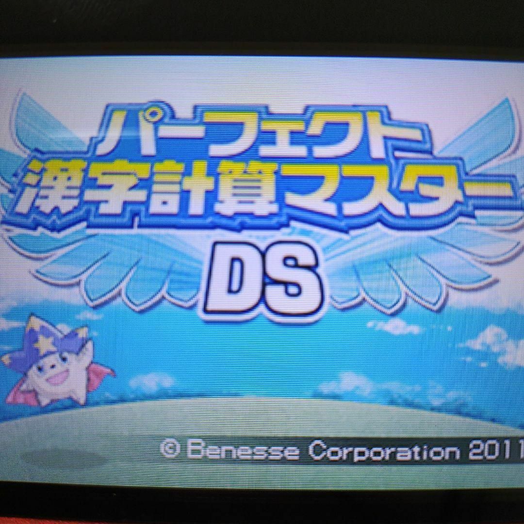 ニンテンドーDS(ニンテンドーDS)のパーフェクト　漢字計算マスター　DS エンタメ/ホビーのゲームソフト/ゲーム機本体(携帯用ゲームソフト)の商品写真