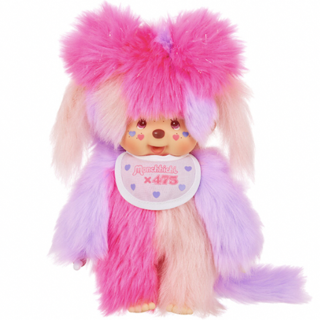 Monchhichi×475 モンチッチ　しなこ　Sサイズ　人形 キッズ/ベビー/マタニティのおもちゃ(ぬいぐるみ/人形)の商品写真