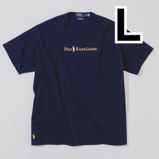 ビームス(BEAMS)の【新品未使用】BEAMS POLO Gold Logo Tシャツ L(Tシャツ/カットソー(半袖/袖なし))