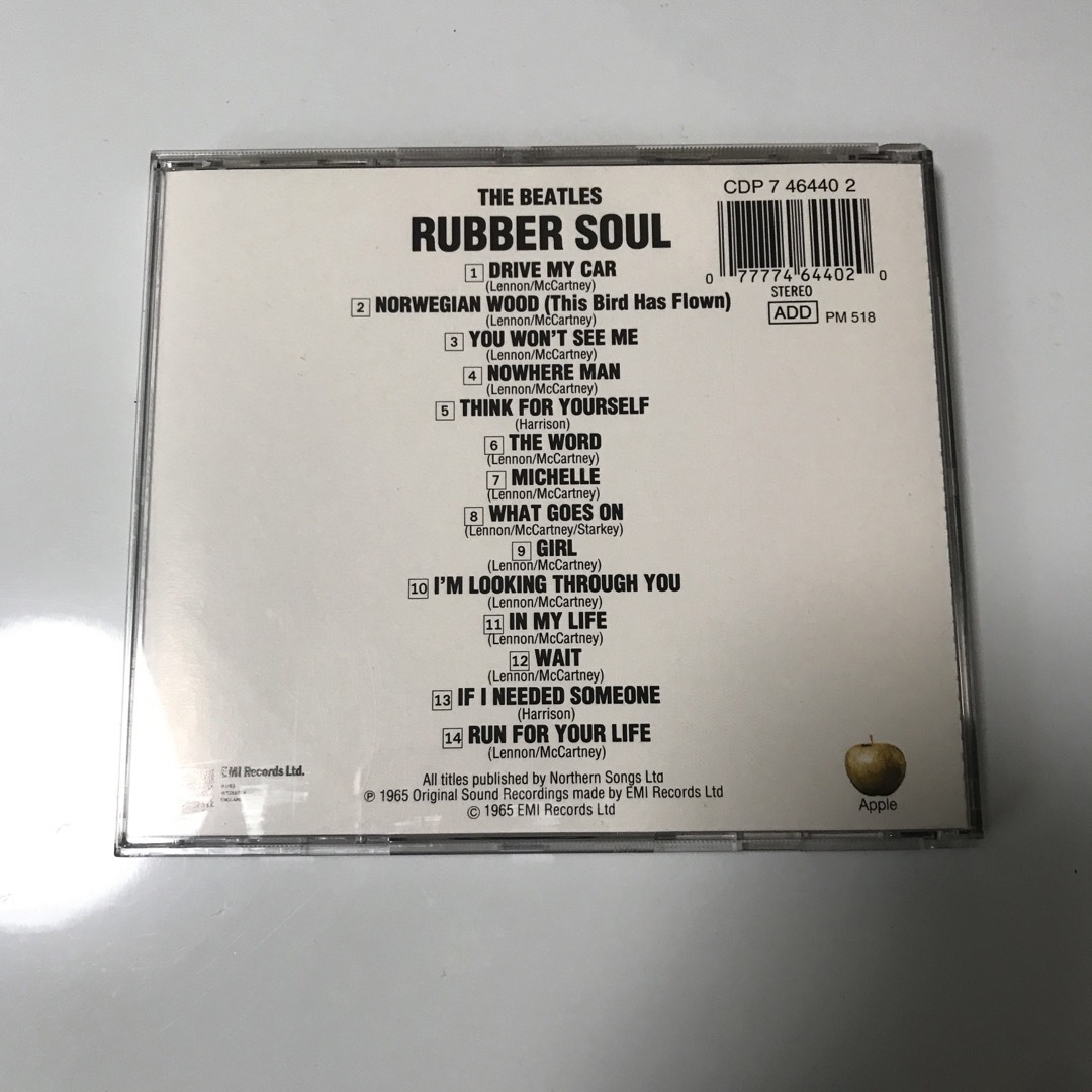 THE BEATLES / RUBBER SOUL エンタメ/ホビーのDVD/ブルーレイ(その他)の商品写真