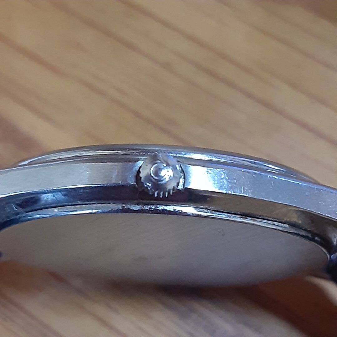 OMEGA(オメガ)のオメガ　ビンテージ　シーマスター　デイト　純正尾錠　メンズ腕時計　稼働品 メンズの時計(腕時計(アナログ))の商品写真