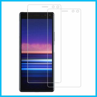 【人気商品】【2枚セット】KPNS 日本素材製 強化ガラス Xperia8 SO(その他)