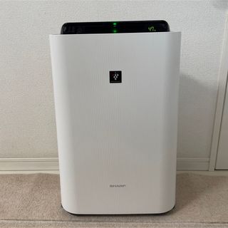 シャープ(SHARP)のSHARP シャープ 加湿空気清浄機 KC-H50-W 動作確認済み2018年製(加湿器/除湿機)