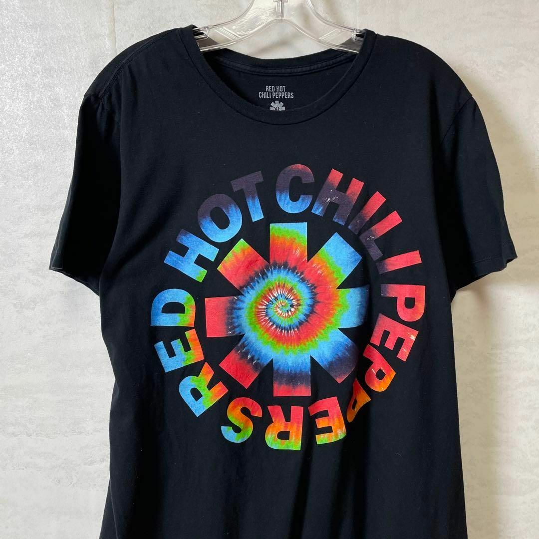 MUSIC TEE(ミュージックティー)のレッドホットチリペッパー　レッチリ　オーバーサイズＸＬ　バンドＴシャツ夏物古着 メンズのトップス(Tシャツ/カットソー(半袖/袖なし))の商品写真