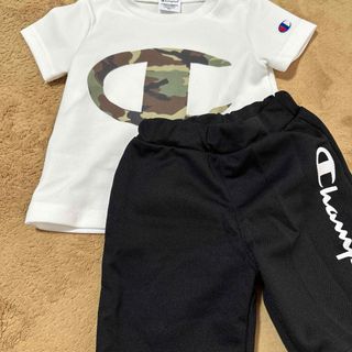 チャンピオン(Champion)のチャンピオン　ベビーキッズ　90 上下セット(Tシャツ/カットソー)