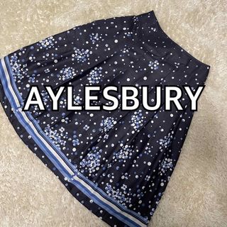 アリスバーリー(Aylesbury)のAYLESBURY アリスバーリー　フレアースカート 総柄(ひざ丈スカート)