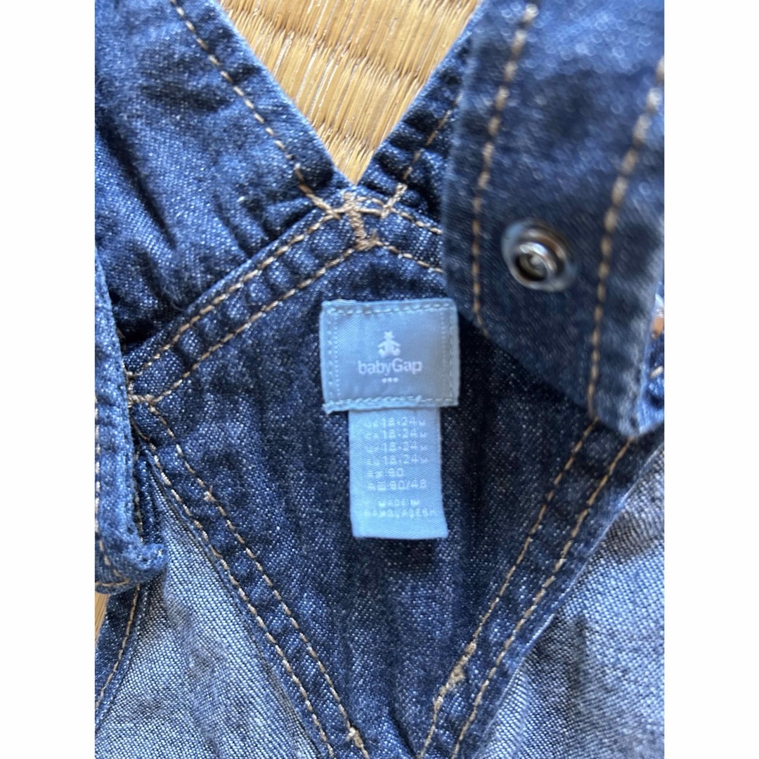 babyGAP(ベビーギャップ)のサロペット キッズ/ベビー/マタニティのキッズ服男の子用(90cm~)(その他)の商品写真